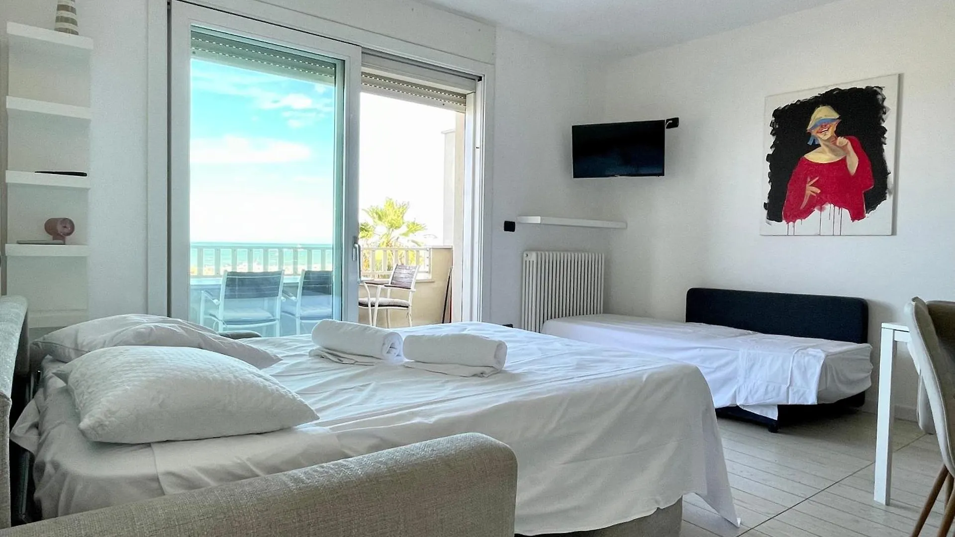 Monolocale Vista Mare Con Parcheggio Apartment Rimini Italy